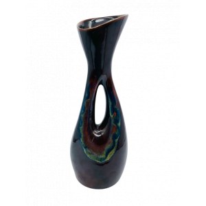 Calypso ceramic vase, Boleslawiec Ceramic Works, Zbigniew Sliwowska, 1960s