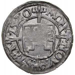 Pomořansko, Boguslaw X 1478-1523, Szeląg 1520, Štětín.