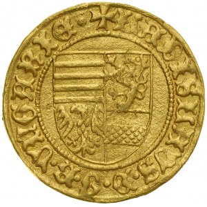 Maďarsko, Ladislaus V 1453-1457, Goldgulden, Nagybanya.