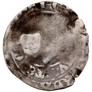 Germany, Salzburg, Countermark on 15th century Prague penny, Gegenstempel auf Prager Groschen XV Jh.