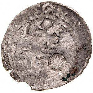 Nemecko, Česká republika, Iglau, Jihlava, Countermark on Prague penny 15. storočie, Iglau, Gegenstempel auf Prager Groschen XV Jh.