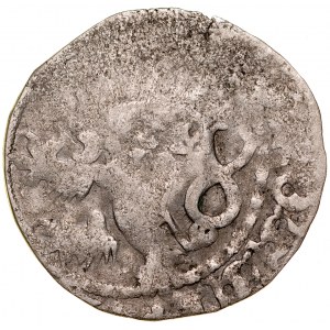 Germany, Cham, Countermark on 15th century Prague penny, Gegenstempel auf Prager Groschen XV Jh.