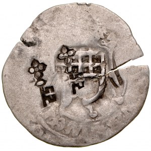 Německo, Ulm, Soest x 2, Urach, 4 x kontramarka na pražském groši z 15. století, 4 x Gegenstempel auf Prager Groschen XV Jh. RRR.