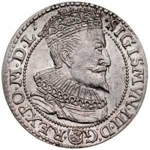 Zikmund III. 1587-1632, šestý z roku 1596, Malbork.