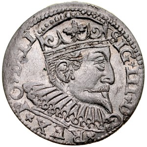 Zygmunt III 1587-1632, Trojak 1600, Ryga.