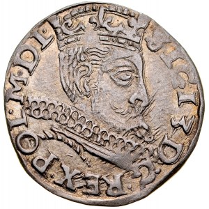 Zygmunt III 1587-1632, Trojak 1598, Wschowa.