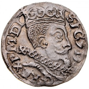 Zygmunt III 1587-1632, Trojak 1597, Lublin.