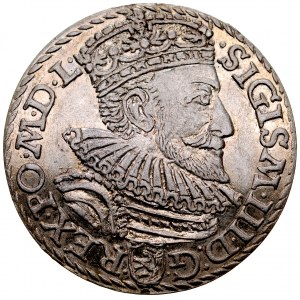 Žigmund III. 1587-1632, Trojak 1592, Malbork.