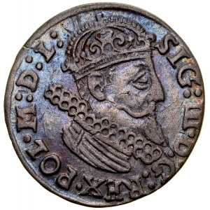 Sigismund III 1587-1632, Trojak 1624, Krakow.