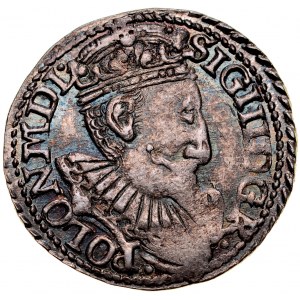 Zygmunt III 1587-1632, Trojak 1597, Olkusz.