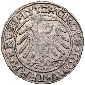 Žigmund I. Starý 1506-1548, Grosz 1532, Toruň.