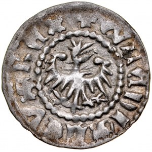 Ladislaus Jagiello 1386-1434, Rus' Quarterly, Av: Adler, RV.: Löwe. MOETA.