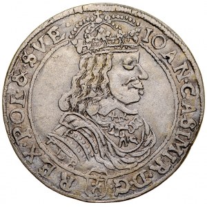 Jan II Kazimierz 1649-1668, Ort 1667 TLB, Kraków.