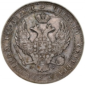 Russische Teilung, Nikolaus I. 1826-1855, 3/4 Rubel, 5 Gold 1840 MW, Warschau.