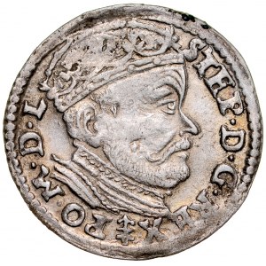 Stefan Batory 1576-1586, Trojak 1585, Vilnius.