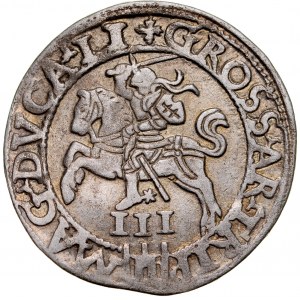 Sigismund II Augustus 1545-1572, Trojak 1562, Vilnius.