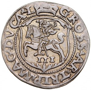 Sigismund II Augustus 1545-1572, Trojak 1562, Vilnius.