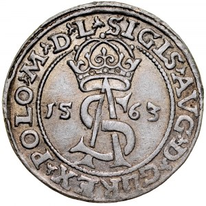 Sigismund II Augustus 1545-1572, Trojak 1563, Vilnius.