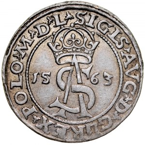 Žigmund II August 1545-1572, Trojak 1563, Vilnius.
