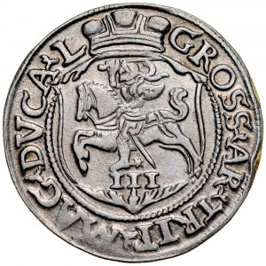 Zikmund II August 1545-1572, Trojak 1564, Vilnius.