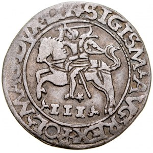 Zygmunt II August 1545-1572, Trojak szyderczy 1565, Wilno. R