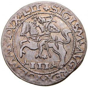 Zygmunt II August 1545-1572, Trojak szyderczy 1565, Wilno. R