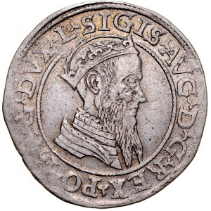 Sigismund II Augustus 1545-1572, Vierfache 1568, Vilnius.