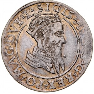 Sigismund II Augustus 1545-1572, Quadriga 1568, Vilnius. RR, L/ LIT