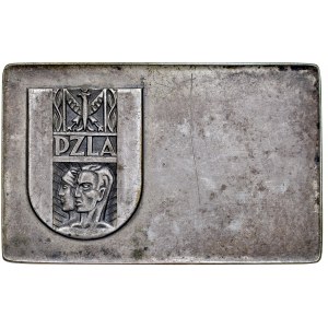 Commemorative plaque of the Polish Athletics Association, In memory of the Romania-Poland match, Lviv 13-14/VIII/1929.