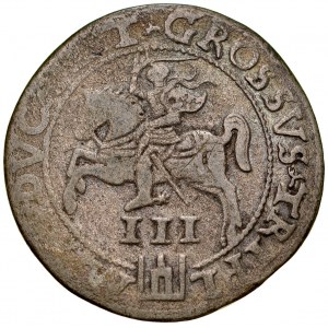 Sigismund II Augustus 1545-1572, Trojak 1562, Vilnius. RR.
