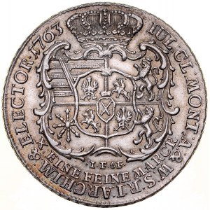 Frederick Christian 1763, Thaler 1763 IFoF, Lipsko.