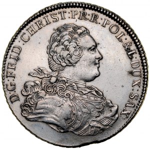 Frederick Christian 1763, Thaler 1763 EDC, Dresden.