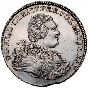 Frederick Christian 1763, Thaler 1763 EDC, Drážďany.