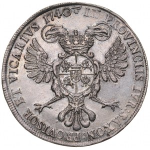 August III. 1733-1763, Vizetaler 1740, Dresden.