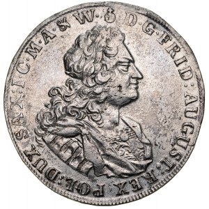 Augustus II the Strong 1697-1733, Thaler 1730 IGS, Dresden.
