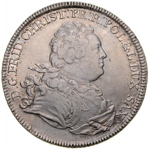 Frederick Christian 1763, Thaler 1763 FWoF, Dresden.