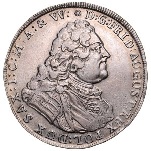 August III 1733-1763, Thaler 1739, Dresden.