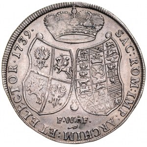 August III 1733-1763, Thaler 1739, Drážďany.