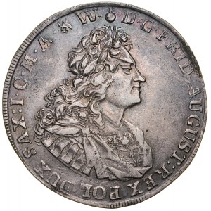 August II. silný 1697-1733, Thaler 1711 ILH, Drážďany. R.