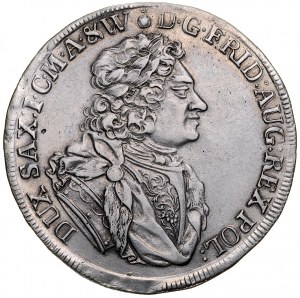August II Mocny 1697-1733, Talar 1707 ILH, Drezno.