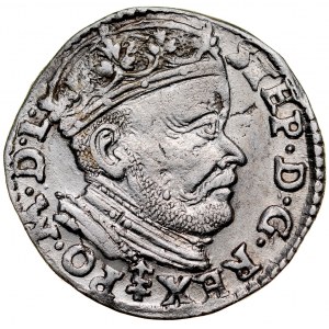 Stefan Batory 1576-1586, Trojak 1585, Wilno.