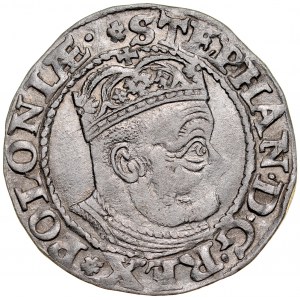 Stefan Batory 1576-1586, Penny 1580, Olkusz. RRR.