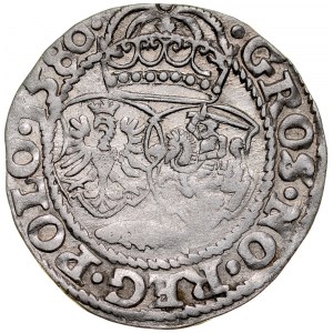 Stefan Batory 1576-1586, Penny 1580, Olkusz. RRR.