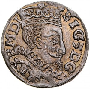 Zygmunt III 1587-1632, Trojak 1597, Lublin.