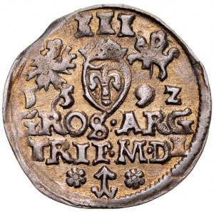 Sigismund III. 1587-1632, Trojak 1592, Vilnius.