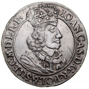 John II Casimir 1649-1668, Ort 1655 G-R, Gdansk.