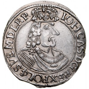 Johannes II. Kasimir 1649-1668, Ort 1665/4 HD-L, Toruń.