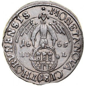 Johannes II. Kasimir 1649-1668, Ort 1665/4 HD-L, Toruń.