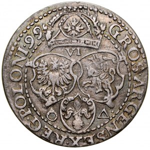 Sigismund III. 1587-1632, Sechster von 1599, Malbork.