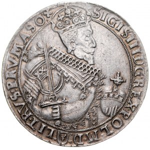 Žigmund III. 1587-1632, Thaler 1630 I-I, Bydgoszcz.